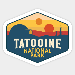 Tatooine National Park Sticker